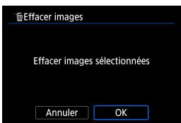 CANON EOS M100 - Sélection [√] d'images à effacer par lot - 4
