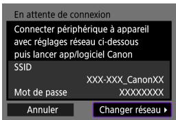 CANON EOS M100 - Sélectionnez [ajouter périph pour connexion] - 2