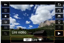 CANON EOS M100 - Dans l'affichage d'une image unique, appuyez sur <SET>. - 1