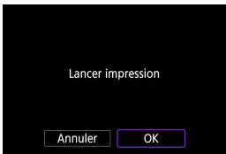 CANON EOS M100 - Sélectionnez [imprimer]. - 1