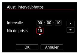 CANON EOS M100 - Sélectionnez [act.] - 1