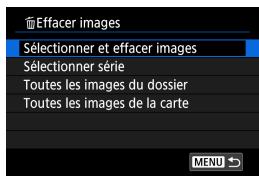 CANON EOS M100 - Sélection [√] d'images à effacer par lot - 2
