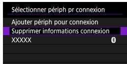 CANON EOS M100 - Annulation de la synchronisation - 3