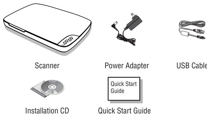 MUSTEK PAGEEXPRESS 4800 PRO - PACKAGE CONTENTS - 1