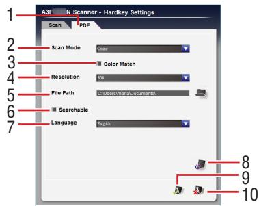 MUSTEK PAGEEXPRESS 4800 PRO - Setting Scanner Buttons - 2