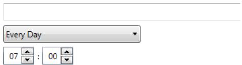 KODAK I3300 - Automatic Configuration Schedule — the Scan Station can be configured to look for firmware updates and an updated configuration on specific days and times. Select this option to allow your Scan Station to automatically look for an updated configuration. - 2