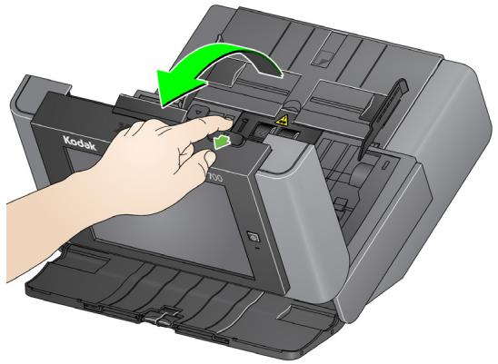 KODAK I3300 - Opening the Scan Station cover - 2