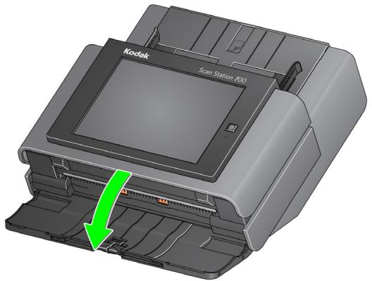 KODAK I3300 - Opening the Scan Station cover - 1