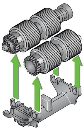 KODAK I3300 - Replacing the feed module and tires - 3