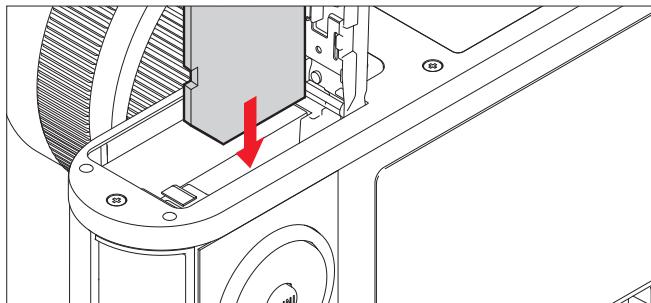 LEICA TL 2 - Insertion de la carte mémoire - 1
