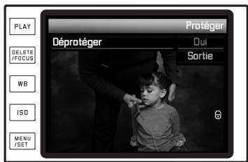 LEICA TL 2 - Sélectionnez protégé dans le menu - 4