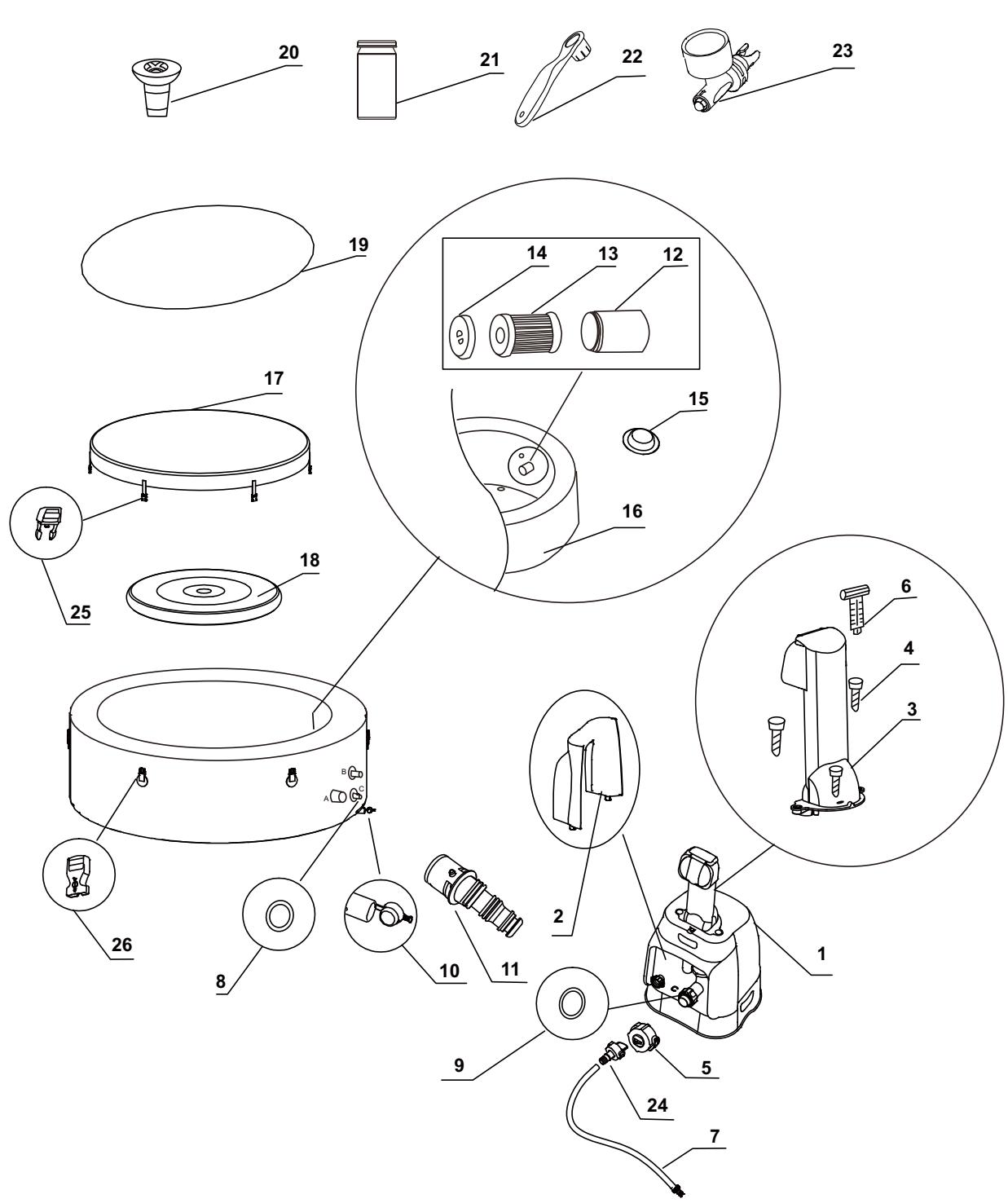 INTEX PURE HWS - ATTENTION - 3