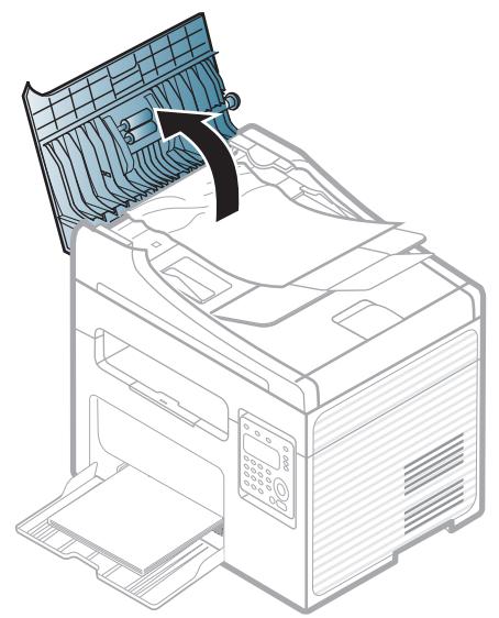 DELL B1165NFW - Bourrage du papier d'origine devant le scanner - 2