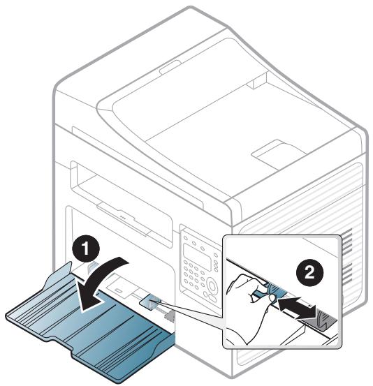 DELL B1165NFW - Chargement de papier dans le bac - 2
