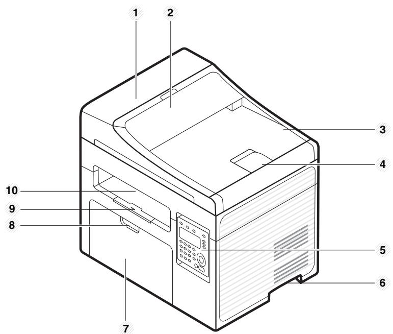 DELL B1165NFW - Type B - 1