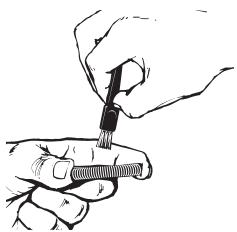 WAHL 3615-0470 - 3615-1016 - TO REMOVE CUTTER BAR - 4
