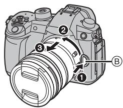 PANASONIC LUMIX DC-G91 - ■ Сваляне на обектива - 1