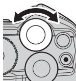 OLYMPUS OM-D E-M1 - Faites tourner la molette avant pour changer le réglage surligné. - 1
