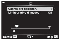 OLYMPUS PEN-F - MENU → ⚙ → 📊 → [Réglages 📄L]/[Réglages 📄H] - 4