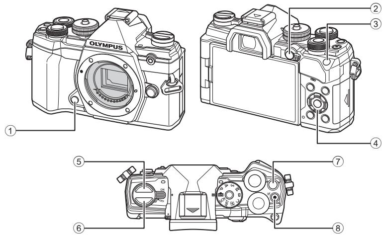 OLYMPUS PEN-F - Touches Fonction directe - 1