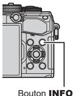 OLYMPUS PEN-F - Modifier l'affichage des informations - 1