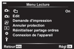 OLYMPUS PEN-F - Menu Lecture - 1