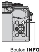 OLYMPUS OM-D E-M1X - Modifier l'affichage des informations - 1