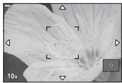 OLYMPUS OM-D E-M1X - Appuyez de nouveau sur le bouton auquel [Q] a ete attribue. - 1