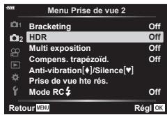 OLYMPUS OM-D E-M1X - Prendre des images HDR (High Dynamic Range - Plage dynamique élevé) - 1
