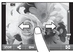 OLYMPUS OM-D E-M1X - Affichage de l'image precedente ou suivante - 1