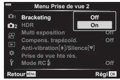 OLYMPUS OM-D E-M1X - Fonctions de base avec les menus - 4