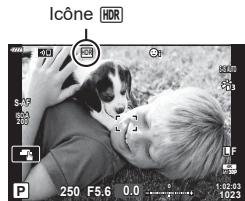 OLYMPUS OM-D E-M1X - Prendre des images HDR (High Dynamic Range - Plage dynamique élevé) - 3