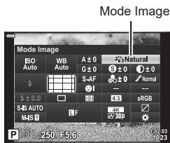OLYMPUS OM-D E-M1X - ■ Options du mode Image - 2