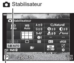 OLYMPUS OM-D E-M1X - Pour une compensation sur l'axe G (Vert-Magenta) - 2