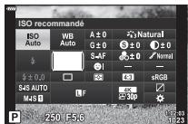 OLYMPUS OM-D E-M1X - Super panneau de commande LV (photographie Live View) - 3