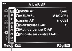 OLYMPUS OM-D E-M1X - Fonctions de base avec les menus - 2