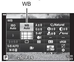 OLYMPUS OM-D E-M1X - Choix du mode de mesure de la luminosité de l'appareil photo - 2