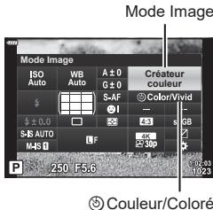 OLYMPUS OM-D E-M1X - ■ Options du mode Image - 4