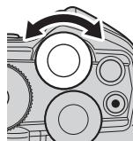 OLYMPUS OM-D E-M1X - Faites tourner la molette avant pour changer le réglage surigné. - 1