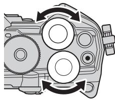 OLYMPUS OM-D E-M1X - ■Ajustement des réglages en mode M - 1
