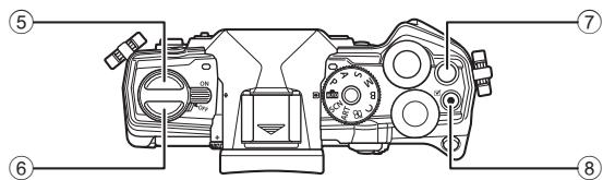 OLYMPUS OM-D E-M1X - Touches Fonction directe - 3