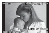 OLYMPUS OM-D E-M1X - Modifier l'affichage des informations - 3