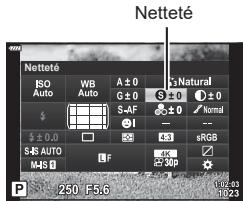 OLYMPUS OM-D E-M1X - ■ Options du mode Image - 6