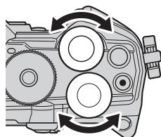 OLYMPUS OM-D E-M1X - ■ Ajustement des réglages en mode A - 1