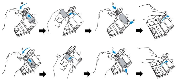 MICROTEK ARTIXSCAN DI 6240S - Replacing the Feed Rollers - 2