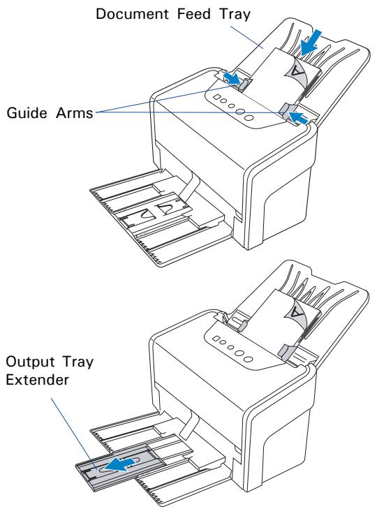 MICROTEK ARTIXSCAN DI 6240S - To load a stack of documents - 2