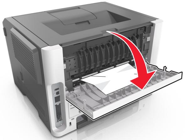 LEXMARK X925DE - Bourrage papier derrière la porte arrière - 2