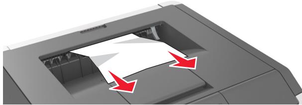 LEXMARK X925DE - Bourrage papier dans le réceptacle standard - 1