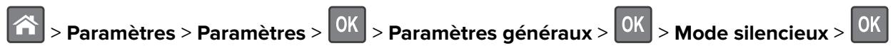 LEXMARK X925DE - Réduction du bruit de l'imprimante - 1