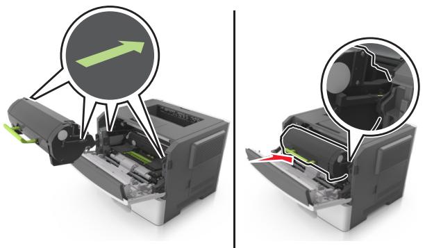 LEXMARK X746DE - X748DE - Remplacement de la cartouche de toner - 4